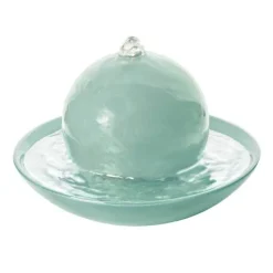 Duftbrunnen Rondo eisgrün glänzend, 1 St