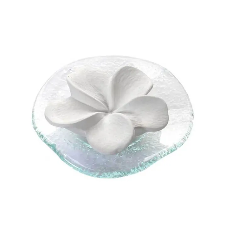 Duftstein Frangipani Glasteller, 1 St