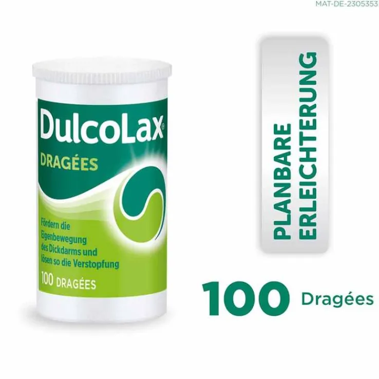 Dulcolax Dragees 5 mg magensaftresistent Tabletten Dose, 100 St
