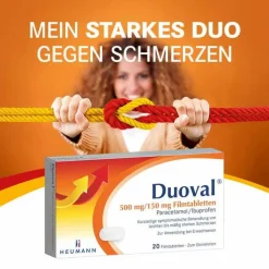 Duoval 500 mg / 150 mg Filmtabletten, 10 St