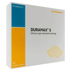 Duramax S 20x20 cm Superabsorber Silikonverband, 10 St