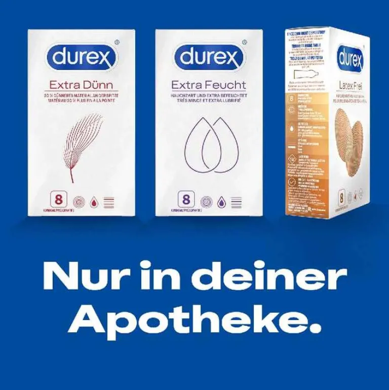 Best Durex extra feucht Kondome, 8 St