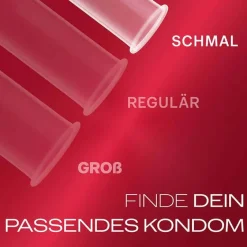 Hot Durex ® Gefühlsecht Slim Kondome, 8 St