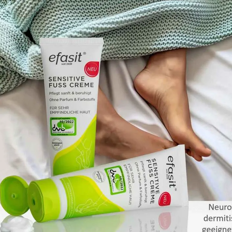 Hot Efasit Sensitive Fußcreme, 75 ml