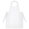 Einmal Schürzen PE 125cm weiß, 50 St