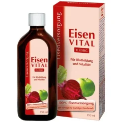Flüssig, 250 ml Eisen Saft|Eisenversorgung
