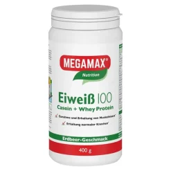 Eiweiss 100 Erdbeer Megamax, 400 g