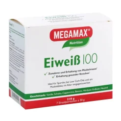 Hot Megamax Eiweiss 100 Mix Kombi Pulver, 7X30 g