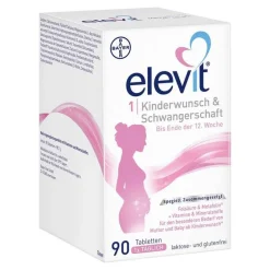 Best Elevit 1 Kinderwunsch & Schwangerschaft Tabletten, 90 St