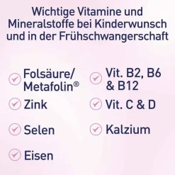 Best Elevit 1 Kinderwunsch & Schwangerschaft Tabletten, 90 St