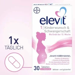 Discount Elevit 1 Kinderwunsch & Schwangerschaft Tabletten, 30 St
