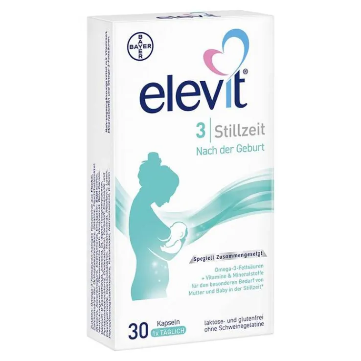Elevit 3 Stillzeit Weichkapseln, 30 St