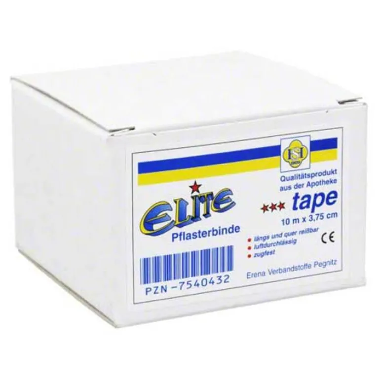New Elite Tape 10mx3,75cm Pflast, 1 St Tapeverband