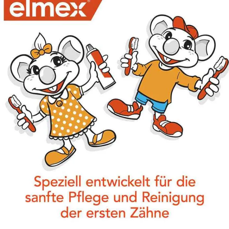 Elmex Baby Zahnbürste und Beißring, 1 St