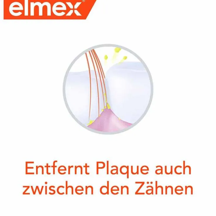 Elmex Interdental Zahnbürste mittel Kurzkopf, 1 St