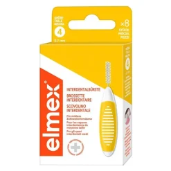 Elmex Interdentalbürsten Iso Größe 4 0,7 mm gelb, 8 St