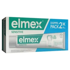Elmex Sensitive Zahnpasta Doppelpack, 2X75 ml
