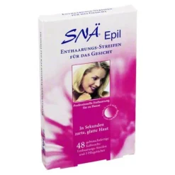 Outlet Enthaarungs Streifen Gesicht Snae Epil, 48 St Enthaarung