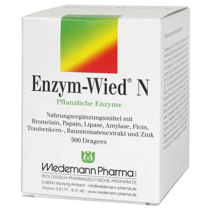 Enzym Wied N Dragees, 500 St