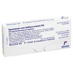 Clearance Equisetum cum Sulfure tostum D 6 Ampullen, 8X1 ml Niere, Blase & Prostata