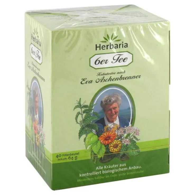 6ER Tee nach Eva Aschenbrenner Filterbeutel, 40 St