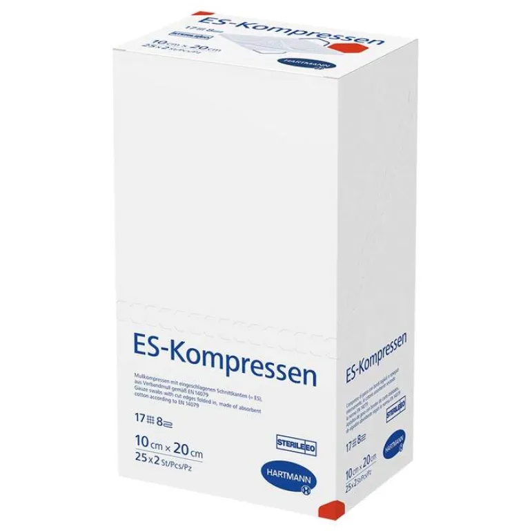 Sale steril 10x20 cm 8fach, 25X2 St Sterile Kompressen