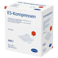ES-Kompressen steril 5x5 cm Großpackung, 20X5 St