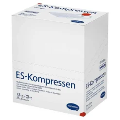 Hot ES-Kompressen steril 7,5x7,5 cm 8fach Cpc, 25X2 St