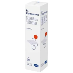New unsteril 5x5 cm 16fach, 100 St Sterile Kompressen