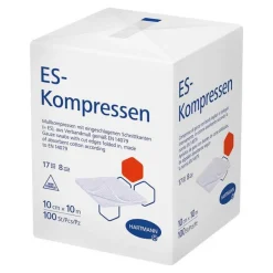 Sale ES-Kompressen unsteril 10x10 cm 8fach, 100 St
