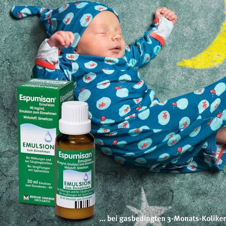 Clearance Emulsion, 3X32 ml Kinder Medikamente Gegen Blähungen|Mittel Gegen Blähungen