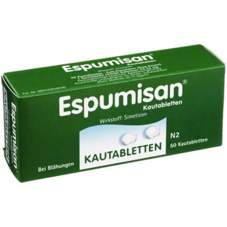 Espumisan Kautabletten, 50 St