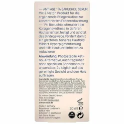 Eubos Anti-Age 1% Bakuchiol Serum Konzentrat, 30 ml