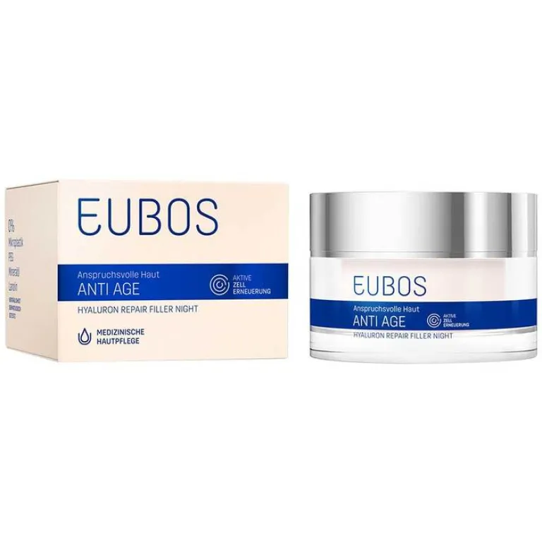 Clearance Eubos Hyaluron Repair Filler Night Creme, 50 ml