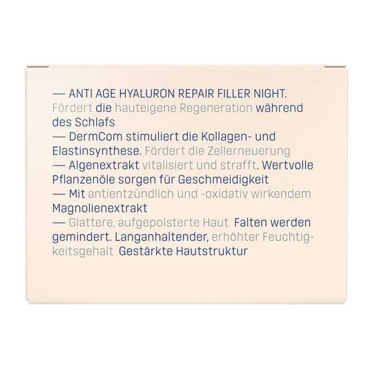 Clearance Eubos Hyaluron Repair Filler Night Creme, 50 ml