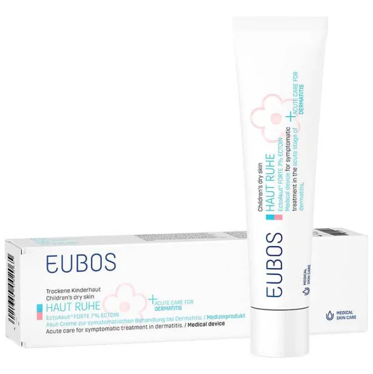 Hot Eubos Kinder Haut Ruhe Ectoakut forte 7% Ectoin Creme , 30 ml