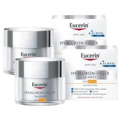 Hot Eucerin Anti-Age Hyaluron-Filler Tagespflege LSF 30, 2x50 ml