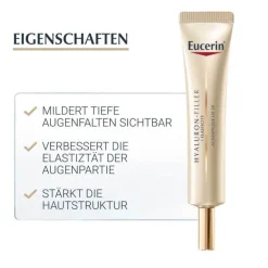 Hot Anti-Age Hyaluron-Filler + Elasticity Auge, 15 ml Augenpflege