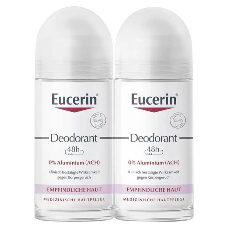 Online Deodorant Roll-on 0% Aluminium Doppelpack, 2X50 ml Antitranspirant & Deo