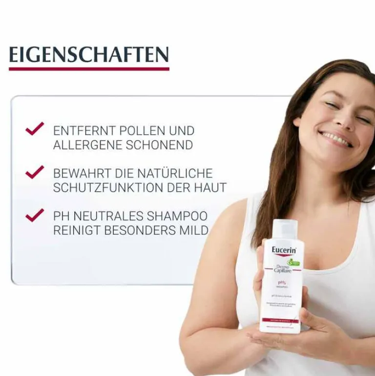 Best Eucerin DermoCapillaire pH5 Shampoo, 250 ml