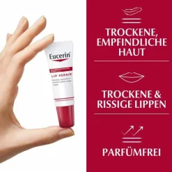Eucerin Lip Repair Creme, 10 g