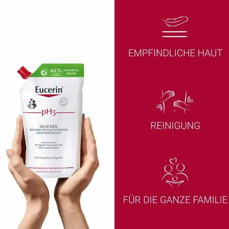 Hot Eucerin pH5 Duschöl empfindliche Haut, 400 ml