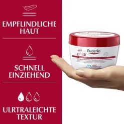 Eucerin pH5 ultraleichte Feuchtigkeitscreme, 350 ml