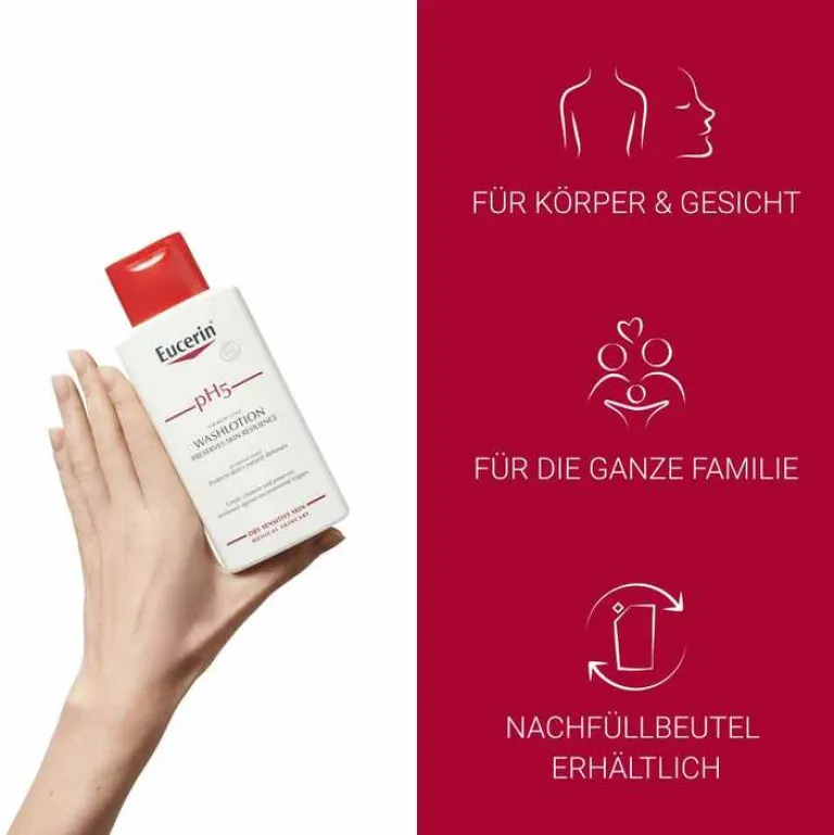 Hot Eucerin pH5 Waschlotion empfindliche Haut, 200 ml