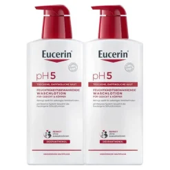 Hot Eucerin pH5 Waschlotion empfindliche Haut , 2X400 ml