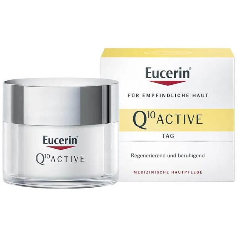 Clearance Q10 Active Anti-Falten Tagescreme für trockene Haut, 50 ml Empfindliche Haut|Anti-Aging