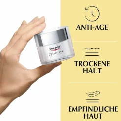 Clearance Q10 Active Anti-Falten Tagescreme für trockene Haut, 50 ml Empfindliche Haut|Anti-Aging