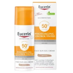 Outlet Eucerin Sun CC Gel-Creme getönt mittel LSF 50 + , 50 ml