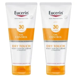 Eucerin Sun Gel-Creme Oil Control Body LSF 30 , 2x200 ml