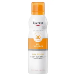 Best Eucerin Sun Oil Control Body transparent Aerosol LSF 30, 200 ml